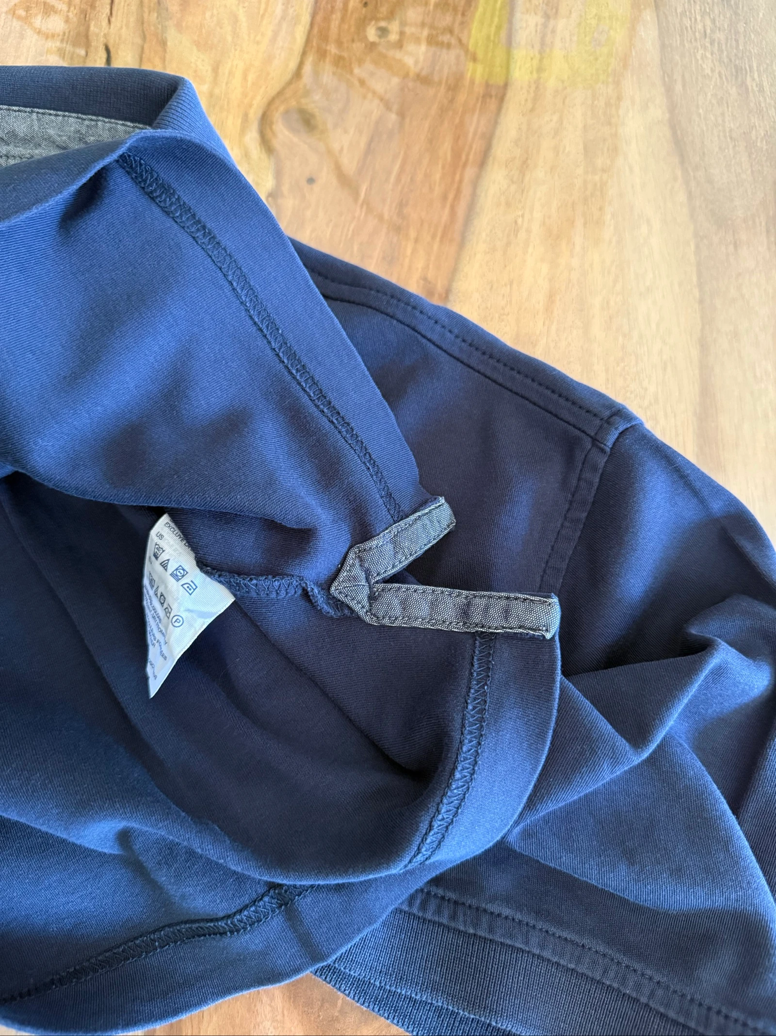 Tommy Hilfiger herenpoloshirt XL – Marineblauw – 100% katoen – Zeer goede staat – photo 4